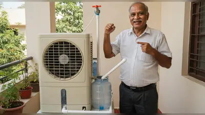 कूलर में पानी भरने से मिली आज़ादी! शख्स ने बनाया ऐसा जुगाड़, देखकर आप भी कहेंगे ‘वाह!’