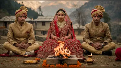 हिमाचल में अनोखी शादी: एक दुल्हन, दो दूल्हे और सदियों पुरानी परंपरा की वापसी!