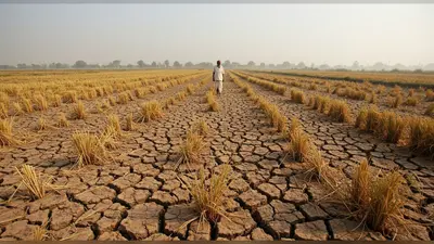 यूपी में सूखे का संकट: 27 जिलों में 40% से कम बारिश, 10 जिलों में विशेष अलर्ट, इन फसलों पर बुरा असर!