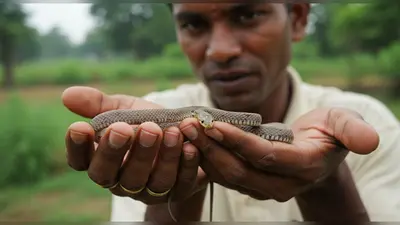 शख्स ने पकड़ा छोटा जहरीला सांप, बताई उसकी खतरनाक सच्चाई और चौंकाने वाली बातें