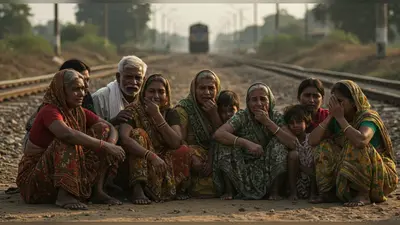 कानपुर में दिल दहला देने वाला हादसा: महाबोधी एक्सप्रेस से टकराकर छत्तीसगढ़ के मजदूर की मौत, परिवार में मचा कोहराम