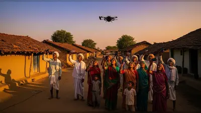 दादों में आसमान में दिखा ‘ड्रोन जैसा’ कुछ: ग्रामीणों ने वीडियो पुलिस को सौंपे, बढ़ी हलचल