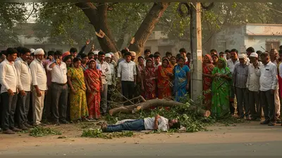 मुरादाबाद: पेड़ों की टहनी काटते बिजली कर्मी की दर्दनाक मौत, एसडीओ और अफसरों के खिलाफ फूटा गुस्सा