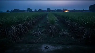 लखीमपुर खीरी: घर में सो रही महिला को उठा ले गया तेंदुआ, गन्ने के खेत में मिला अधखाया शव, इलाके में दहशत