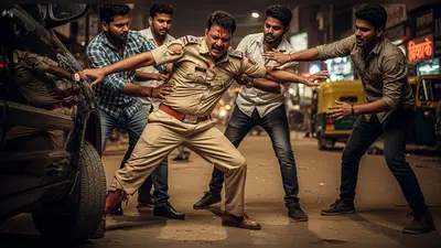कानपुर में दरोगा पर जानलेवा हमला: कार चढ़ाई, वर्दी फाड़ी, धमकी दी, तीनों आरोपी गिरफ्तार!