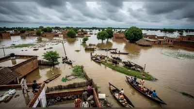 यूपी में हाहाकार: पूर्वांचल में गंगा, सरयू, गोमती उफान पर, 250 गांव बाढ़ से घिरे, 5 लोगों की जान गई; बलिया में दो मीटर ऊपर पानी