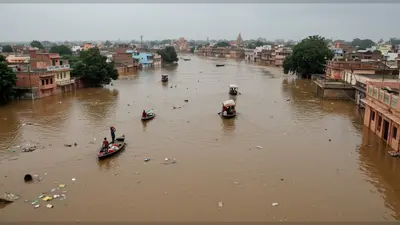 प्रयागराज में बाढ़ का तांडव: गंगा-यमुना खतरे के निशान से एक मीटर ऊपर, चार की मौत