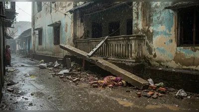 बारिश का कहर! यूपी में जर्जर छज्जा गिरने से मासूम बच्ची की मौत, सदमे में मां हुई बेहोश