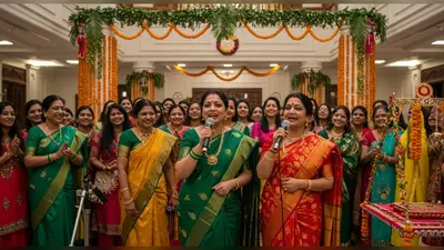 कानपुर नगर निगम में हरियाली तीज का शानदार जश्न: राज्यमंत्री और महापौर ने गाए गीत