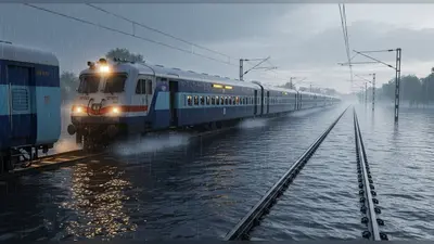 यूपी में बारिश से हाहाकार: रेलवे ट्रैक पर पानी भरने से ट्रेनें थमीं, राज्य रानी एक्सप्रेस 6 घंटे देरी से पहुंची