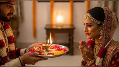 शादी के बाद पति ने उतारी दुल्हन की आरती: सुहागरात से पहले वायरल हुआ अनोखा वीडियो, लोगों ने दिया आशीर्वाद!