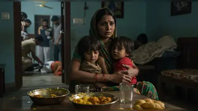 मथुरा में कढ़ी-चावल खाने के बाद भयानक हादसा: पति की मौत, पत्नी और दो बच्चे अस्पताल में भर्ती; मचा हड़कंप