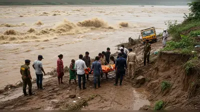 पार्वती नदी का रौद्र रूप: कैंटर सहित डूबा चालक, तीन दिन बाद मिली दर्दनाक लाश
