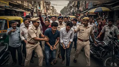यूपी: कैंटीन कर्मी के फेफड़े पर चाकू से हमला, पार्षद के भतीजे गिरफ्तार, सड़क पर जाम लगाने की कोशिश से मचा हड़कंप