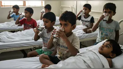 चूरन समझकर खा लिया सल्फास: सात बच्चों ने 26 घंटे बाद पिया पानी, आईसीयू से स्पेशल वार्ड में शिफ्ट, एक अभी भी गंभीर