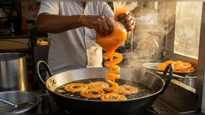 जलेबी बनाने वाला कपड़ा गायब, शख्स ने यूं लगाई अजब जुगाड़, वीडियो देख सब रह गए दंग!