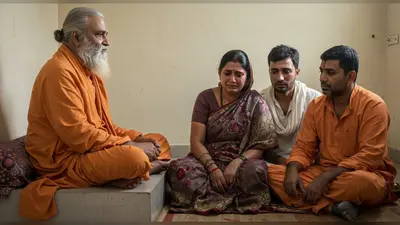 UP: संत प्रेमानंद से मिले शुभम द्विवेदी के परिजन, महाराज बोले- “पुत्र वियोग है संसार का सबसे बड़ा दुख”