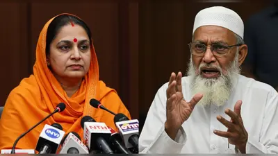 साध्वी प्राची के बयान पर भड़के मौलाना शहाबुद्दीन रजवी: ‘नफरत फैलाने’ का लगा गंभीर आरोप, जानिए पूरा मामला