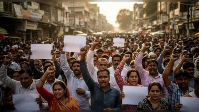यूपी में न्याय की हुंकार: नितेश को न्याय दिलाने सड़कों पर उमड़ा जनसैलाब, एएसपी मुकेश प्रताप की बर्खास्तगी की मांग