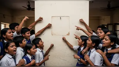 हाथरस: स्कूल से बाबा साहेब की तस्वीर हटाने पर छात्रों का भारी हंगामा, बीईओ ने बीएसए को भेजी रिपोर्ट