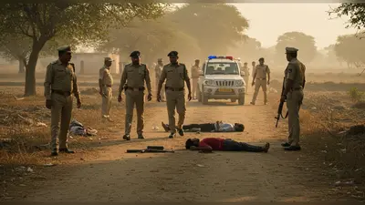 यूपी पुलिस का बड़ा एक्शन: पत्रकार राघवेंद्र बाजपेयी के हत्यारे दो शूटर पिसावां मुठभेड़ में ढेर