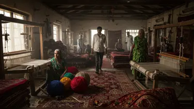 अमेरिकी टैरिफ से कालीन उद्योग पर संकट गहराया: 30 लाख श्रमिकों के सामने रोज़गार का खतरा, 80% परिवार प्रभावित