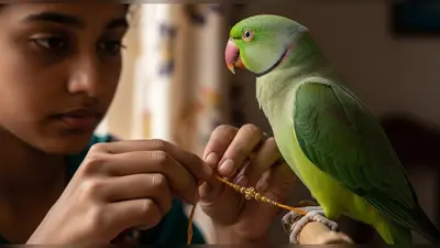 तोते को भाई मानती है ये लड़की, हर साल बांधती है सोने की राखी: वजह जान आंखें हो जाएंगी नम