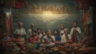 ट्रंप के 50% टैरिफ से भारत के कपड़ा-जूता व्यापारियों में हड़कंप, जानें क्या होगा बड़ा असर
