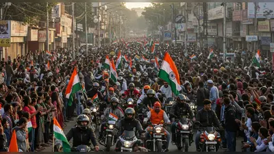 मेरठ में उमड़ा देशप्रेम का सैलाब: ‘मां तुझे प्रणाम’ तिरंगा बाइक रैली ने जगाया नया जोश और जुनून