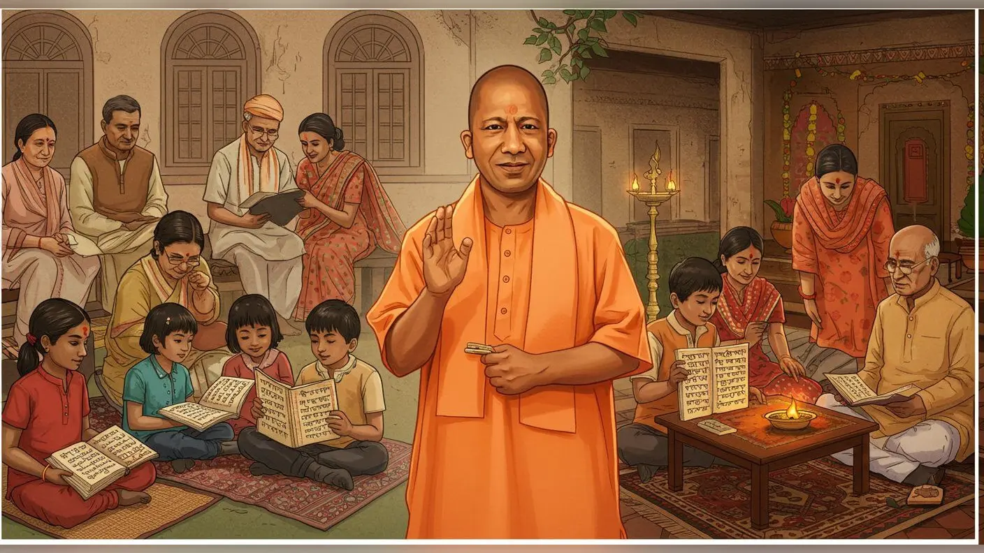 योगी आदित्यनाथ ने पार्टी कार्यकर्ताओं से समाज के लिए देश को प्राथमिकता देने का आह्वान किया