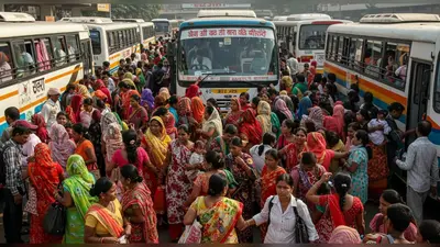 कानपुर में बहनों का सैलाब: छोटे रूटों पर 60 लंबी दूरी की बसें दौड़ीं, यात्रियों को मिली राहत