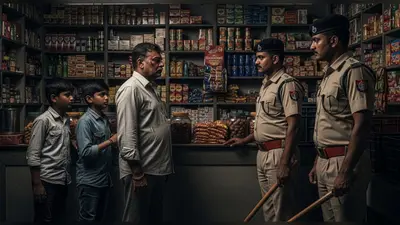अमरोहा में पुलिस का अमानवीय चेहरा: दुकानदार और बेटों की पिटाई पर 5 पुलिसकर्मी पर गिरी गाज!