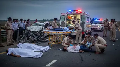 बहराइच में सड़क हादसों का कहर: अलग-अलग घटनाओं में दो की मौत, तीन गंभीर घायल; दो की हालत नाजुक