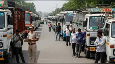 यूपी में बड़ा एक्शन: 9,000 से अधिक गाड़ियों के परमिट रद्द, सुरक्षा नियमों से खिलवाड़ पर सख्त कार्रवाई