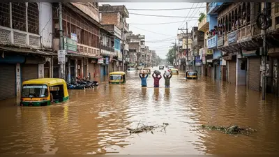मुरादाबाद में रामगंगा का कहर: शहर में घुसा पानी, प्रशासन ने जारी किया अलर्ट, गांवों में भी हाहाकार