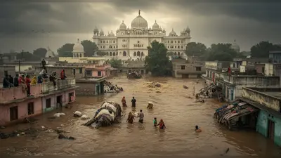 यूपी में बाढ़ से त्राहिमाम, अखिलेश का योगी सरकार पर बड़ा हमला – ‘लगता है पूरी सरकार मठ में विश्राम करने चली गई’