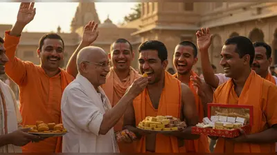 बांकेबिहारी कॉरिडोर पर सुप्रीम कोर्ट का बड़ा फैसला: गोस्वामियों में खुशी की लहर, बांटी गईं मिठाइयां