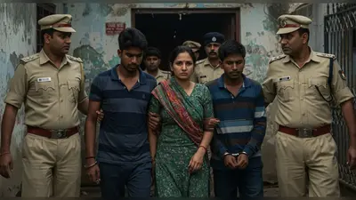 शामली में पति की निर्मम हत्या: पत्नी ने प्रेमी और भाई संग मिलकर काटा गला, तीनों गिरफ्तार