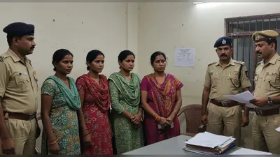 बांदा में बातों में उलझाकर ठगी करने वाली महाराष्ट्र की 4 महिलाएं गिरफ्तार: पुलिस ने खोली टप्पेबाजी की पोल