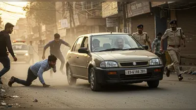 कानपुर: पिटाई से भड़के ड्राइवर ने युवकों को कुचलने की कोशिश की, पुलिस ने किया गिरफ्तार!