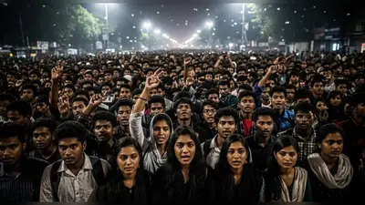 स्‍टूडेंट्स को देखते ही गोली मारने का आदेश:फिर भी कर्फ्यू टूटा; एक छात्र आंदोलन ने कैसे पलटी थी शेख हसीना की कुर्सी