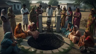 बिजनौर में मातम: कुएं में उतरे तीन सगे भाइयों को जहरीली गैस ने निगला, परिवार में पसरा कोहराम