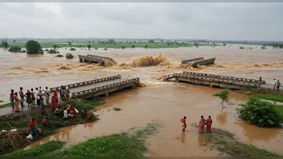 बरेली में रामगंगा का कहर: दो पुलों के एप्रोच मार्ग बहे, सैकड़ों बीघा खेत डूबे, लोग परेशान