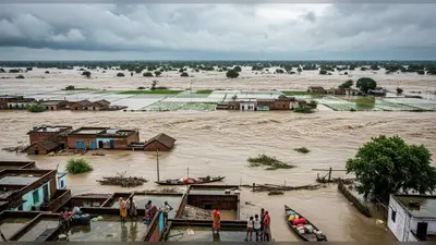 बदायूं में गंगा का रौद्र रूप: बाढ़ ने तोड़ा 2023 का रिकॉर्ड, 39 गांव डूबे, खेतों-घरों में घुसा पानी