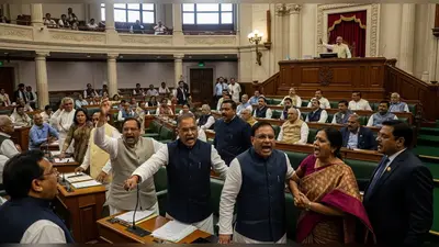 गरमाया यूपी मानसून सत्र: विपक्ष के शोर-शराबे से दो बार ठप हुई सदन की कार्यवाही