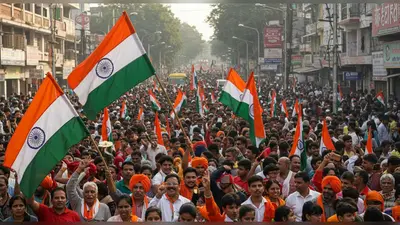 हाथरस में ‘मां तुझे प्रणाम’ तिरंगा यात्रा: 12 अगस्त को तालाब चौराहा से निकलेगा देशभक्ति का सैलाब, हर हाथ में होगा तिरंगा