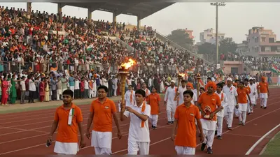 अलीगढ़ में गूंजेगा ‘मां तुझे प्रणाम’: स्पोर्ट्स स्टेडियम से मशाल यात्रा आज शाम चार बजे, पूरा शहर बनेगा साक्षी