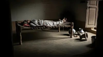 दहला बदायूं: दरोगा की बूढ़ी माँ की बेरहमी से हत्या, घर में घुसकर अपराधियों ने काटा गला