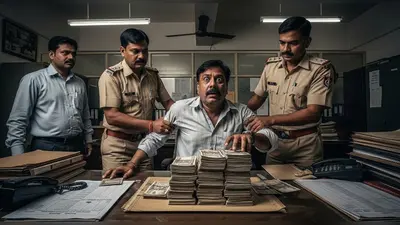 हापुड़ में लोक निर्माण विभाग का अवर अभियंता 50 हजार की घूस लेते रंगे हाथ गिरफ्तार