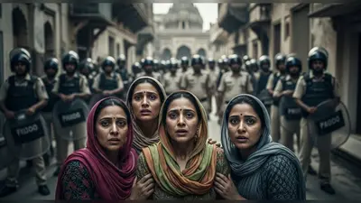 मंदिर-मजार विवाद: ‘ये गलत हुआ, हम डरे हुए हैं’ – मुस्लिम महिलाओं का दर्द, इलाके में भारी पुलिस बल तैनात